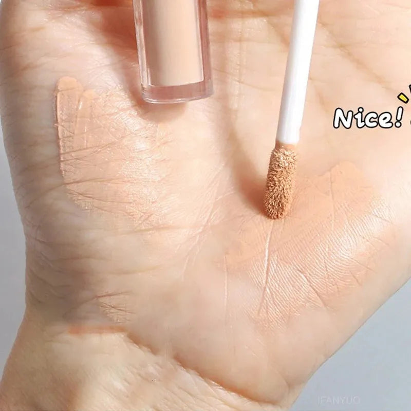 Concealer swatches showing different shade options on skin