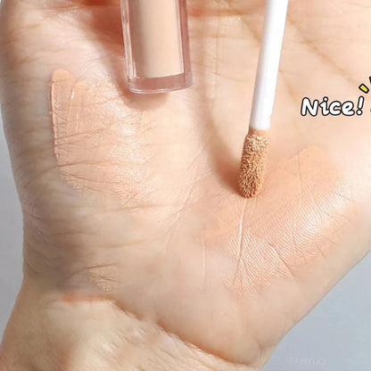 Concealer swatches showing different shade options on skin