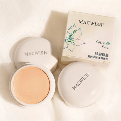 Water-resistant concealer in a tube with applicator