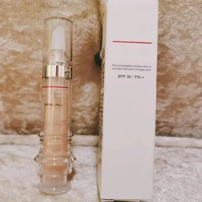 Two shade options of liquid corrector displayed side by side