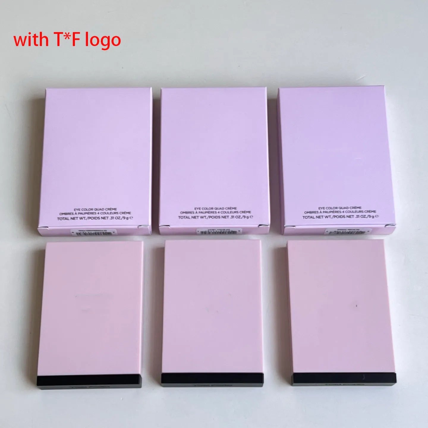 Four complementary eyeshadow shades in a compact palette