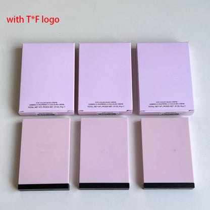 Four complementary eyeshadow shades in a compact palette