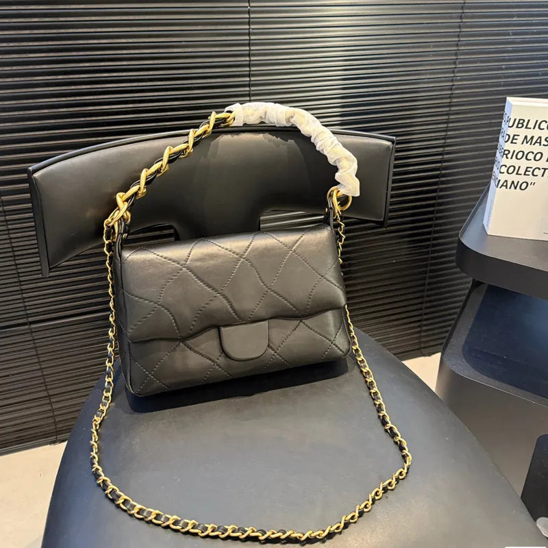 Side view showing adjustable strap and closure details