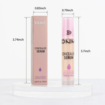 Close-up view of concealer texture and consistency demonstration