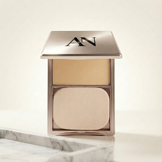 Poudre fixante soft-focus Aube Nacre en pot