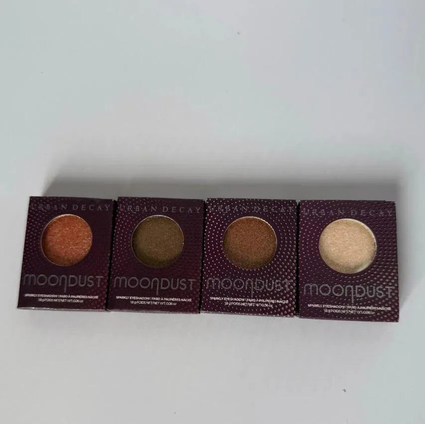 Monochrome eyeshadow palette with four complementary shades