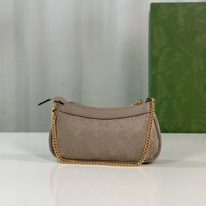 Open view displaying interior compartments for organizing cosmetics