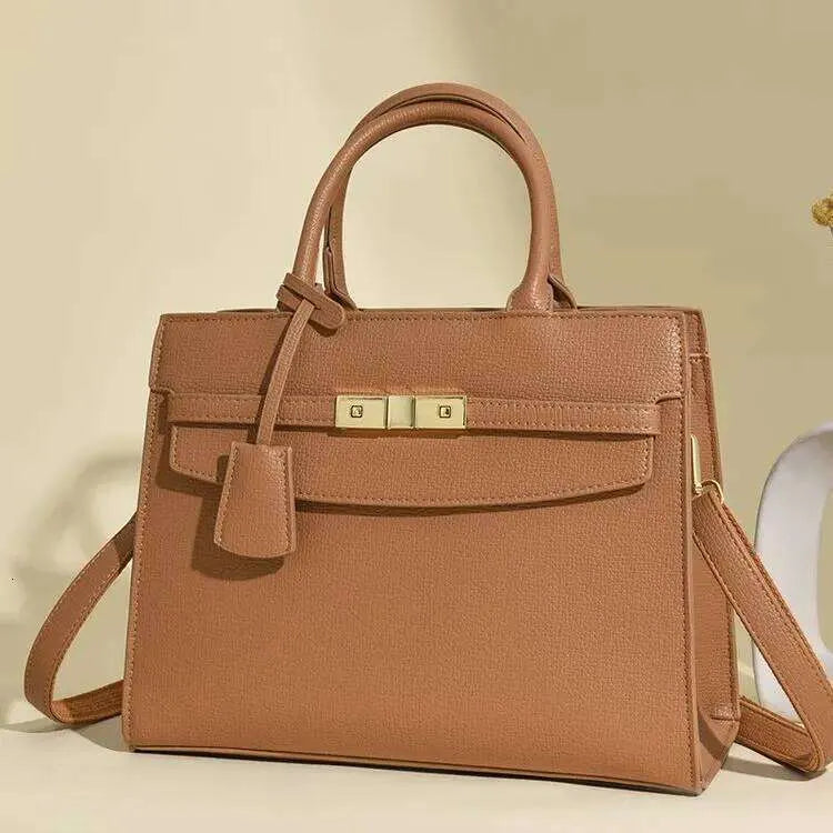 Side angle showing bag dimensions and strap attachment