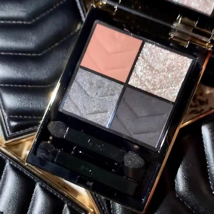 Close-up view showing the smooth texture of the eyeshadow formula