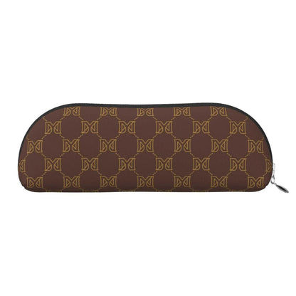 Side profile of compact toiletry bag for travel use