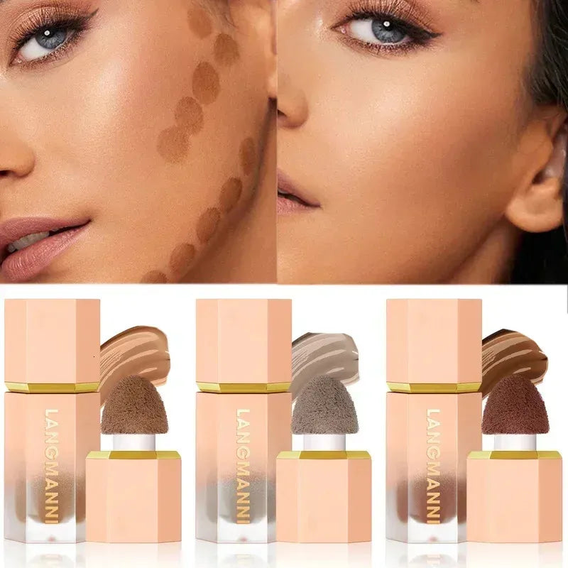 Hand holding contour stick near face demonstrating application area