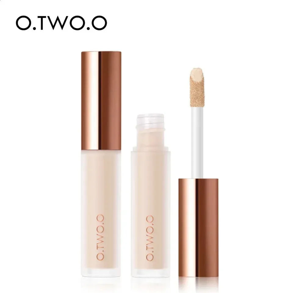Concealer being applied to under-eye area on model