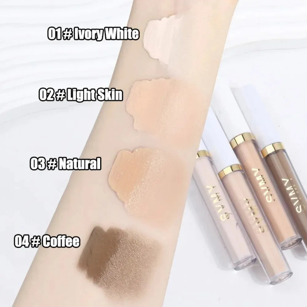 Cream concealer stick in multiple shade options displayed on a neutral background