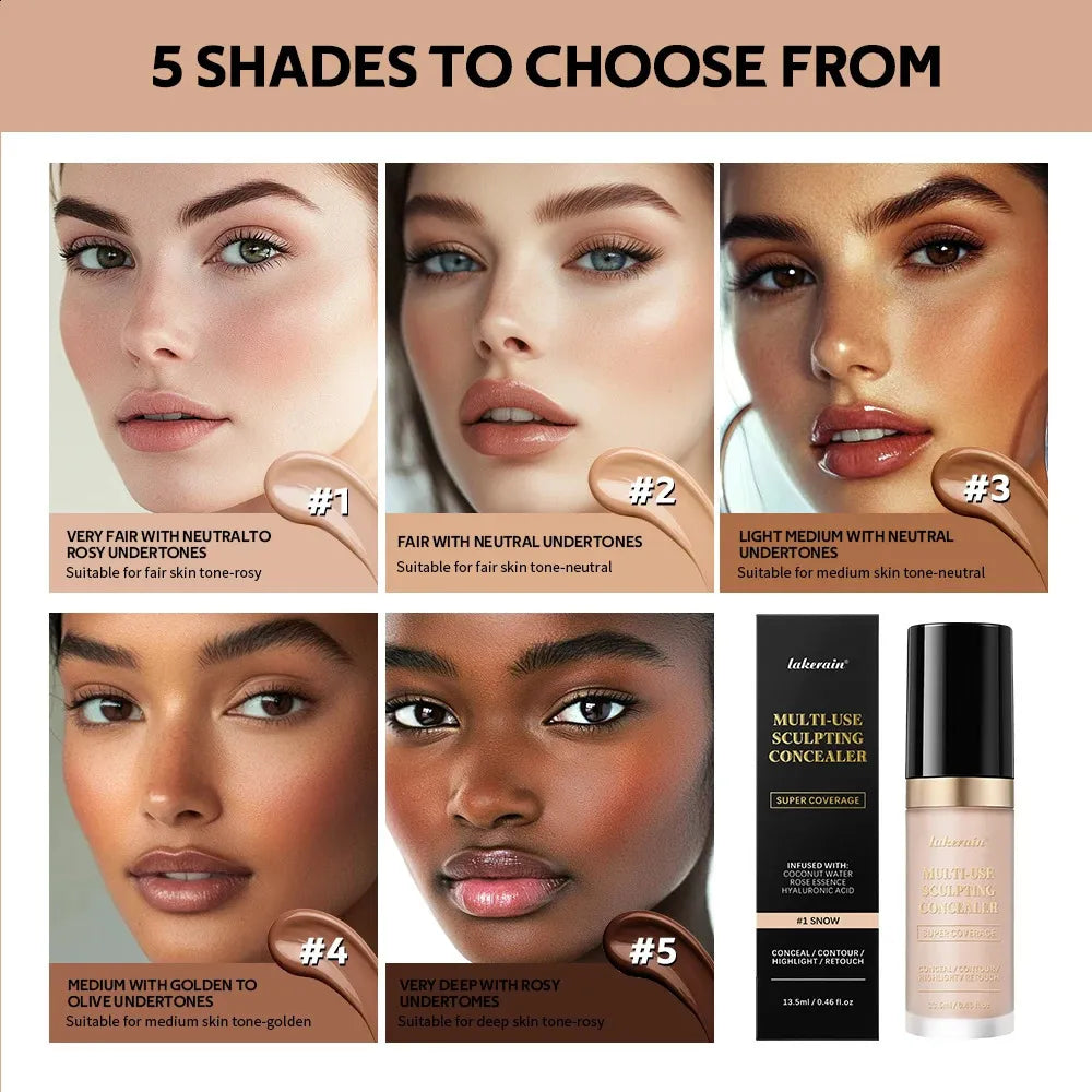 Swatch of concealer cream showing smooth texture and coverage