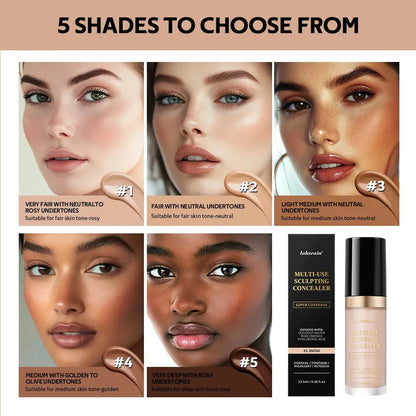 Swatch of concealer cream showing smooth texture and coverage