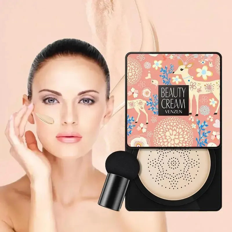 Swatch demonstration showing foundation shade on skin