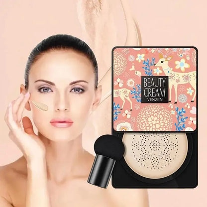 Swatch demonstration showing foundation shade on skin
