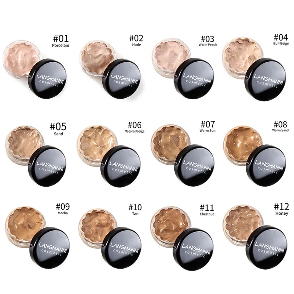 Product shown next to makeup brush on neutral background