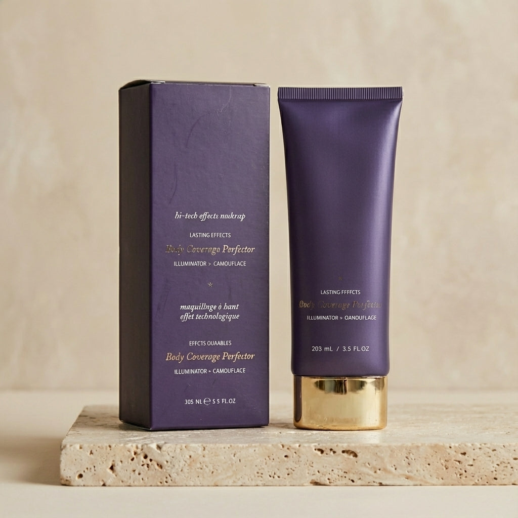 Application du correcteur sur la peau