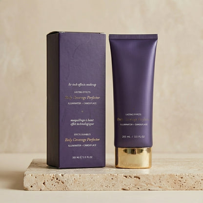 Application du correcteur sur la peau