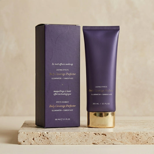 Application du correcteur sur la peau