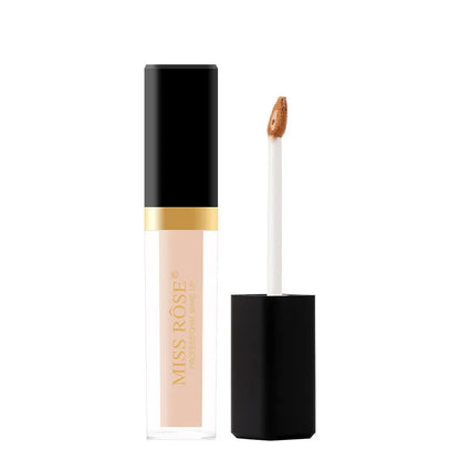Liquid concealer foundation in tube with applicator