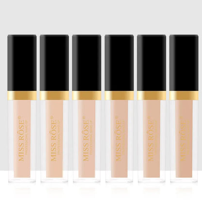 Swatches of concealer shades on skin showing color range