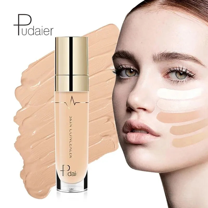 Close-up of concealer being blended on hand to show texture