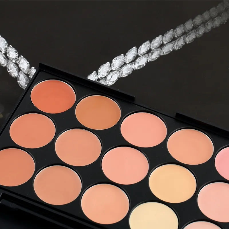Close-up view of precision makeup brush with soft bristles for application