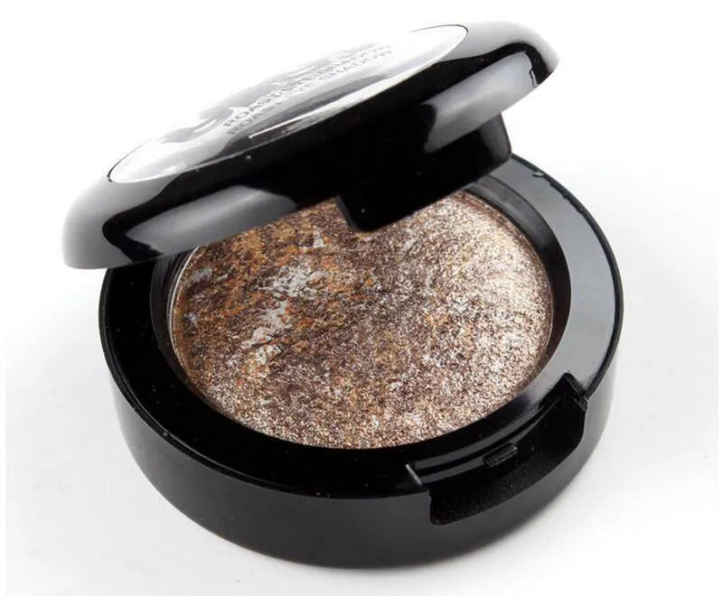 Swatch demonstration of nude eyeshadow colors on skin