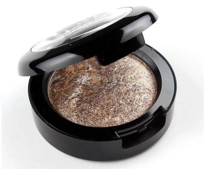 Swatch demonstration of nude eyeshadow colors on skin