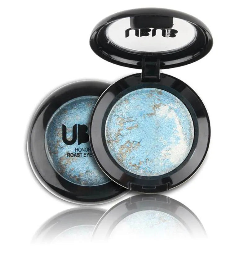 Swatch demonstration of nude eyeshadow colors on skin