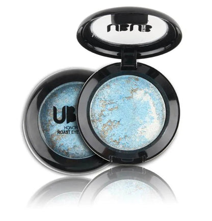 Swatch demonstration of nude eyeshadow colors on skin