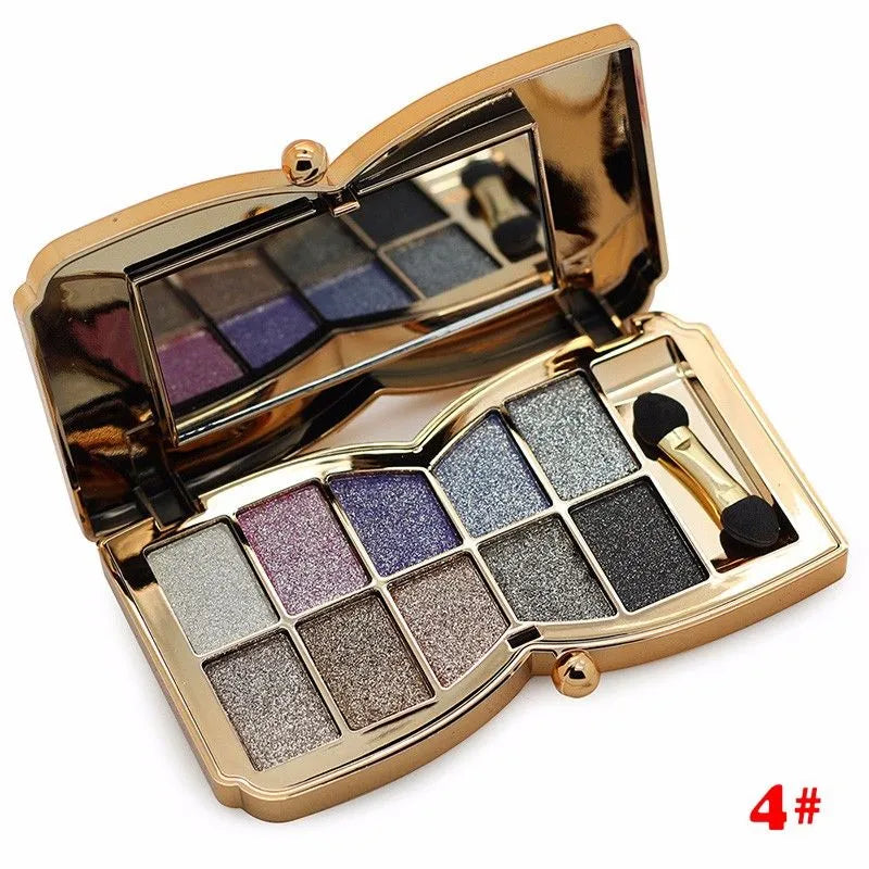 Close-up of eyeshadow application showing buildable pigmentation