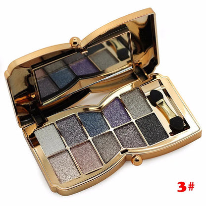 Close-up of eyeshadow application showing buildable pigmentation