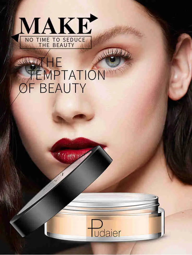 Hand applying concealer cream to face for coverage demonstration