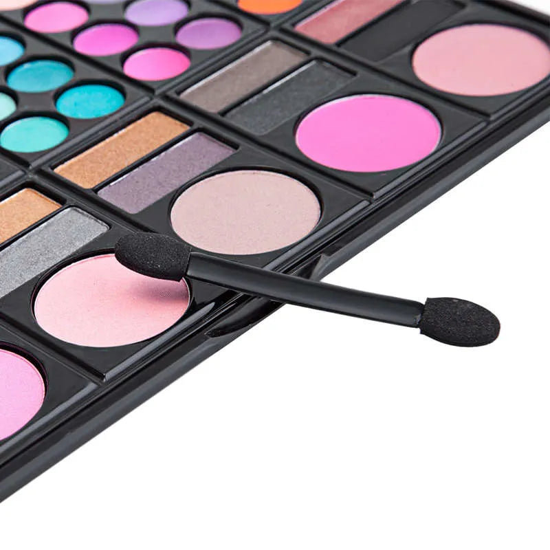 78-color eyeshadow palette with matte and shimmer finishes