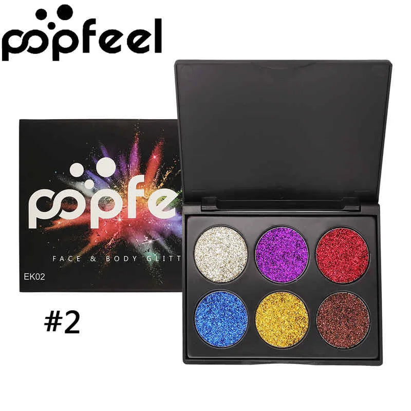 Swatch demonstration of metallic eyeshadow pigments on skin