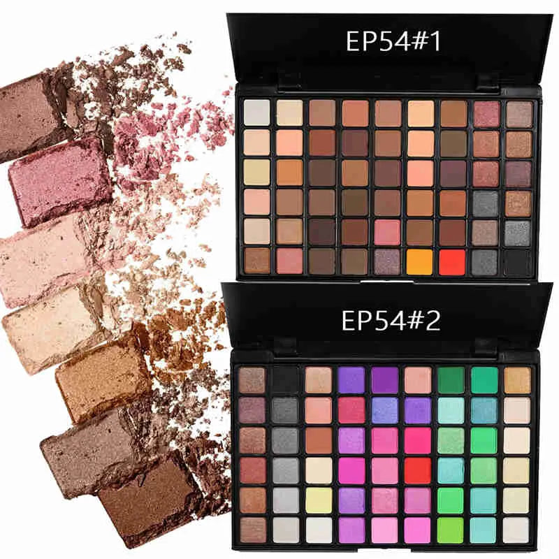 Open palette displaying smoky and nude color combinations