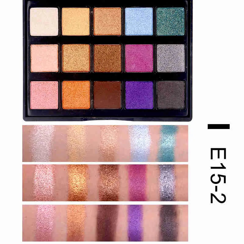 Open palette displaying smoky and nude color combinations