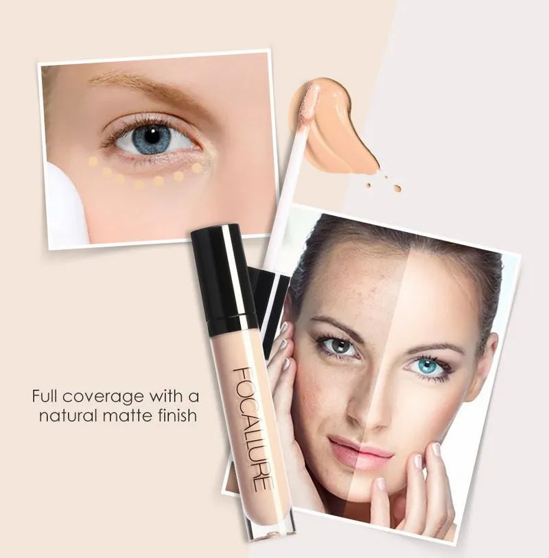 Close-up view of creamy concealer texture being blended on skin surface