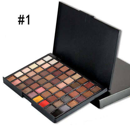 Open palette displaying smoky and nude color combinations