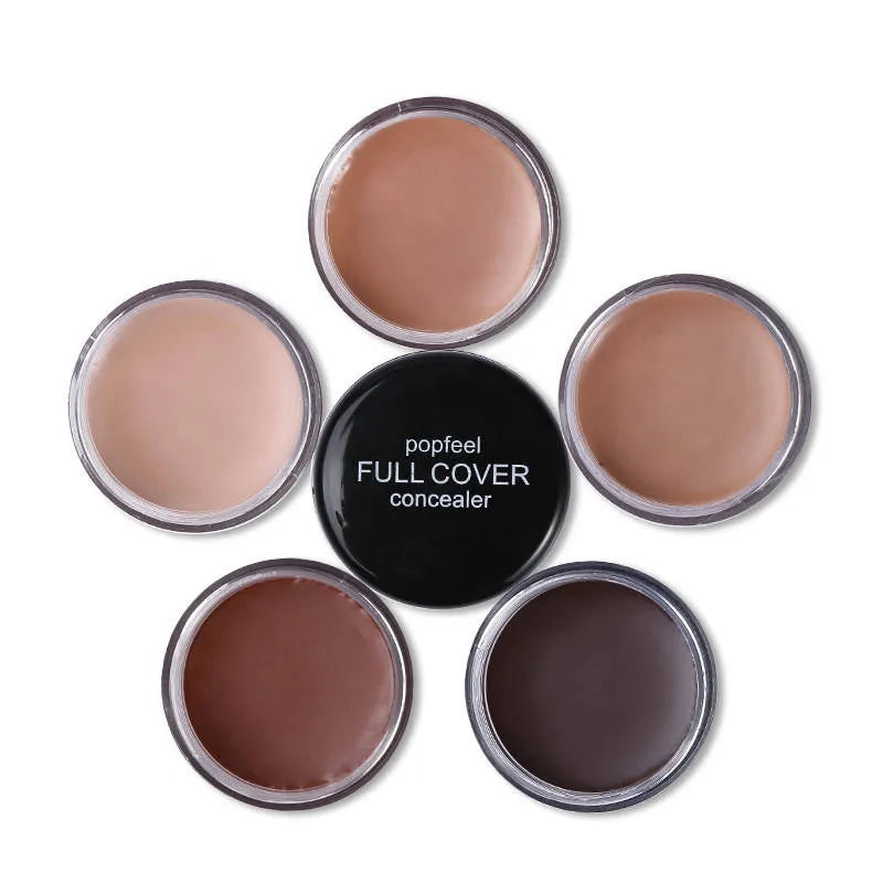 Hand holding makeup palette with color selection options visible
