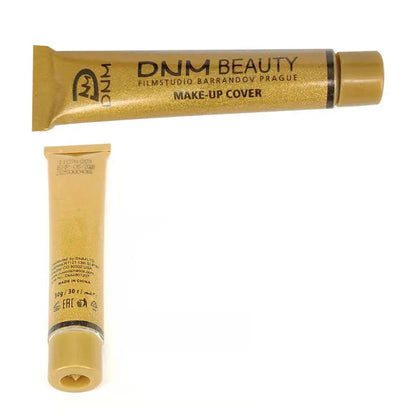 Concealer being applied to face for coverage demonstration